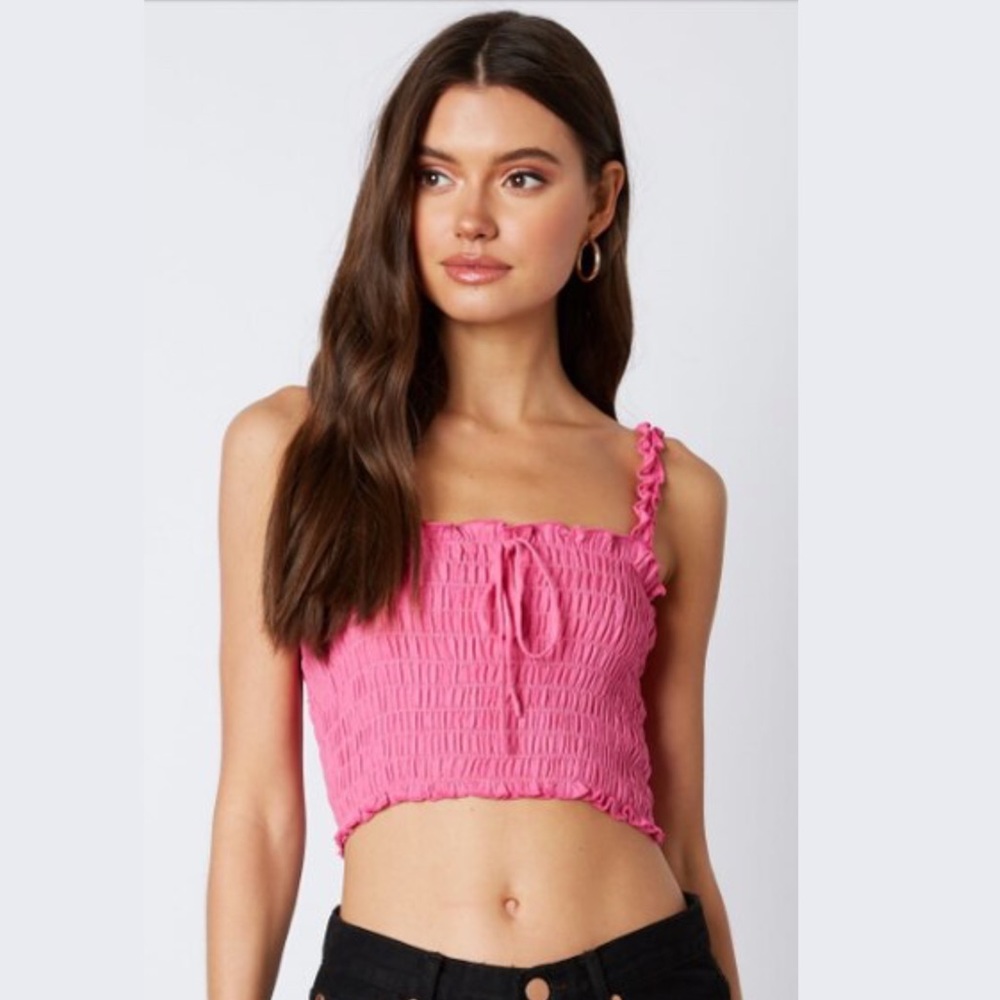 Hot Pink tank top from Cotton Candy LA